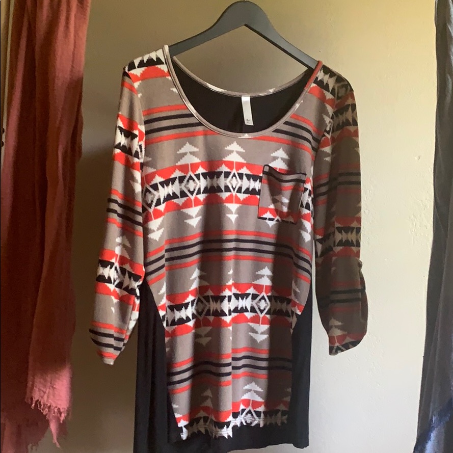 Geometric Pattern Top